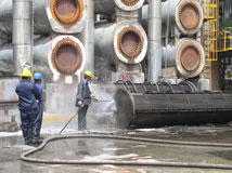 Condenser cleaning